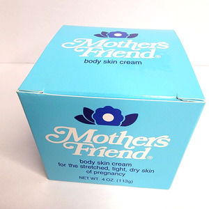 4 oz Mother's friend Body Skin Cream Pregnancy Prenatal Pink Soft Liquid Rub